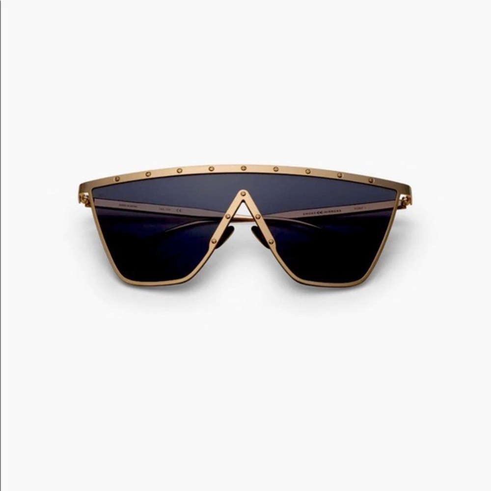 NEW Smoke x Mirrors Pony I Brushed Gold Sunglasses with Grey Lenses One size